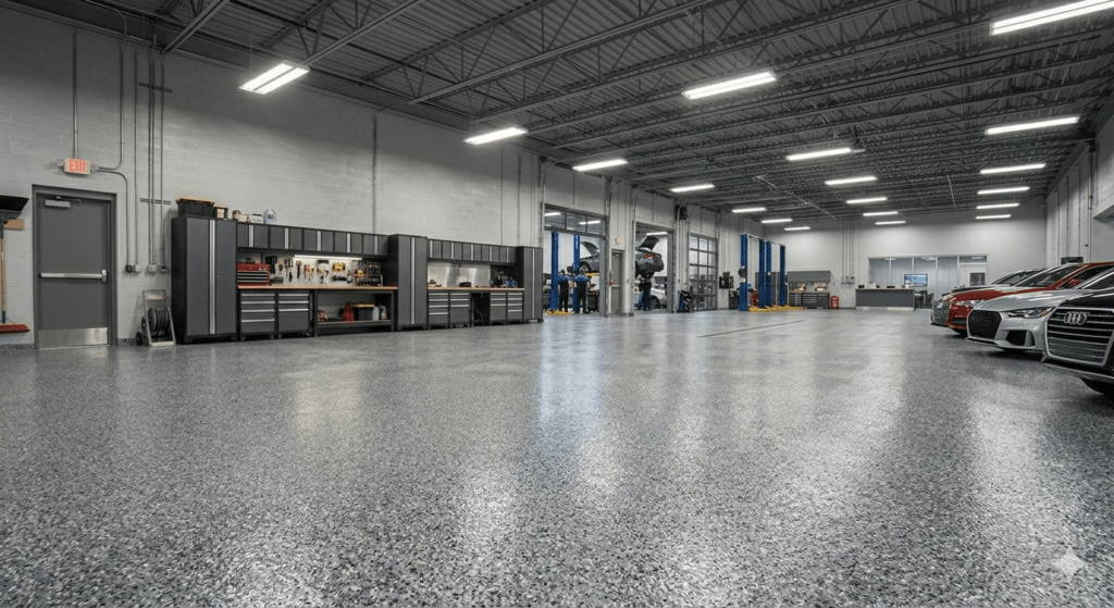 Commercial - Flake - Gray