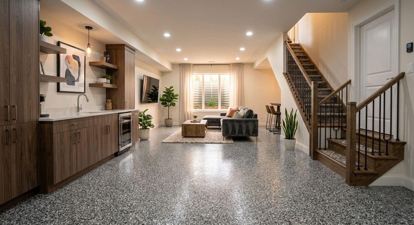 Flake - Residential - Gray