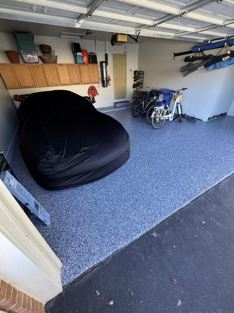 Garage - Flake - Blue