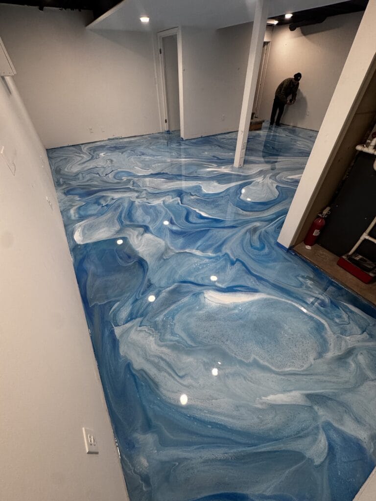 Basement - Metallic - Blue
