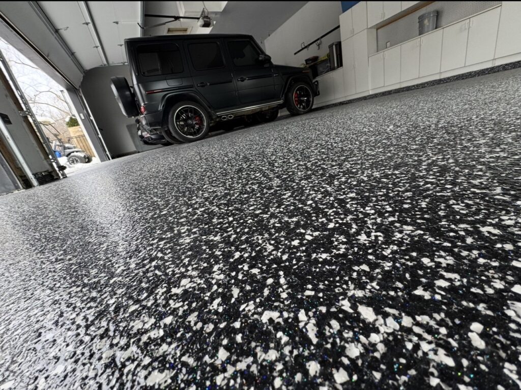 Flake Black Ruff Garage - Flake - Black - Primal Coatings